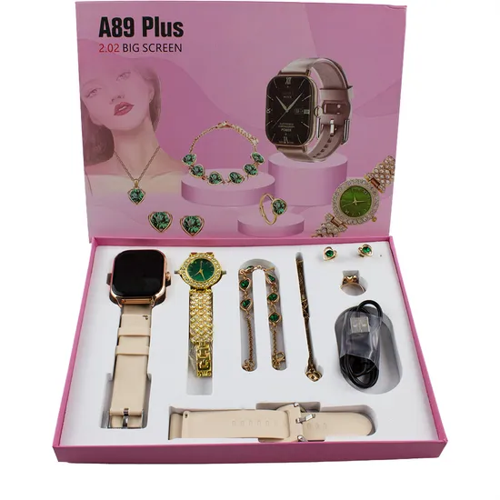 Smart Watch Set With Accessories A89