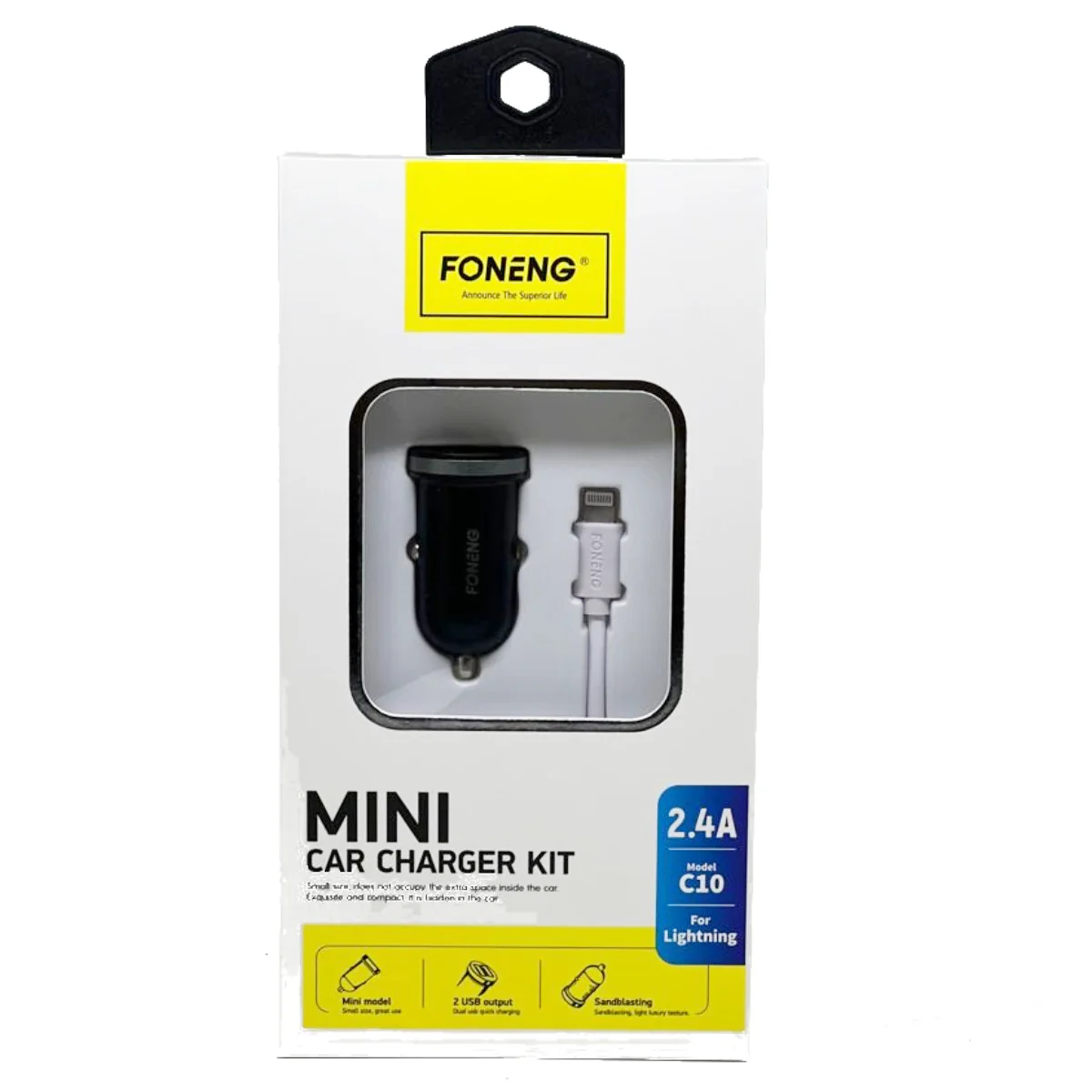 Foneng car charger type-c